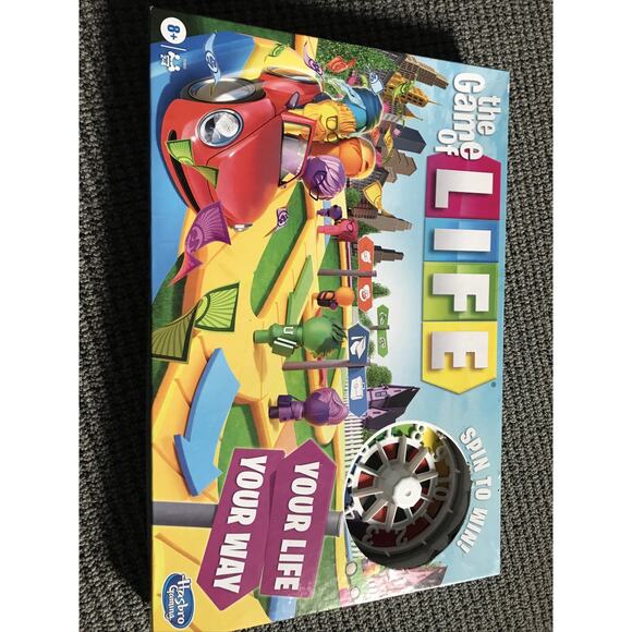 The Game of Life Game, Family Board Game for 2 to 4 Players, for Kids Ages 8 - Picture 2 of 4